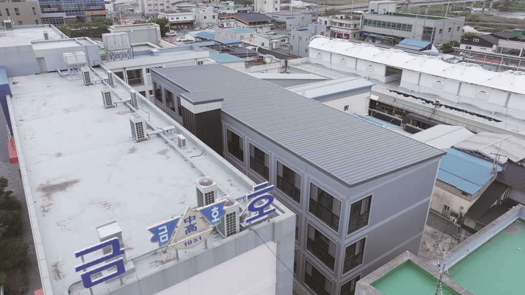 Gyeongbuk Human Tech High School Modular Dormitory Manufacture and Installation